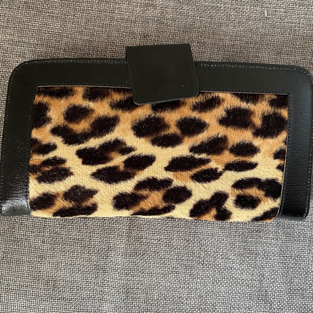 Vintage Baronet Faux Fur Wallet